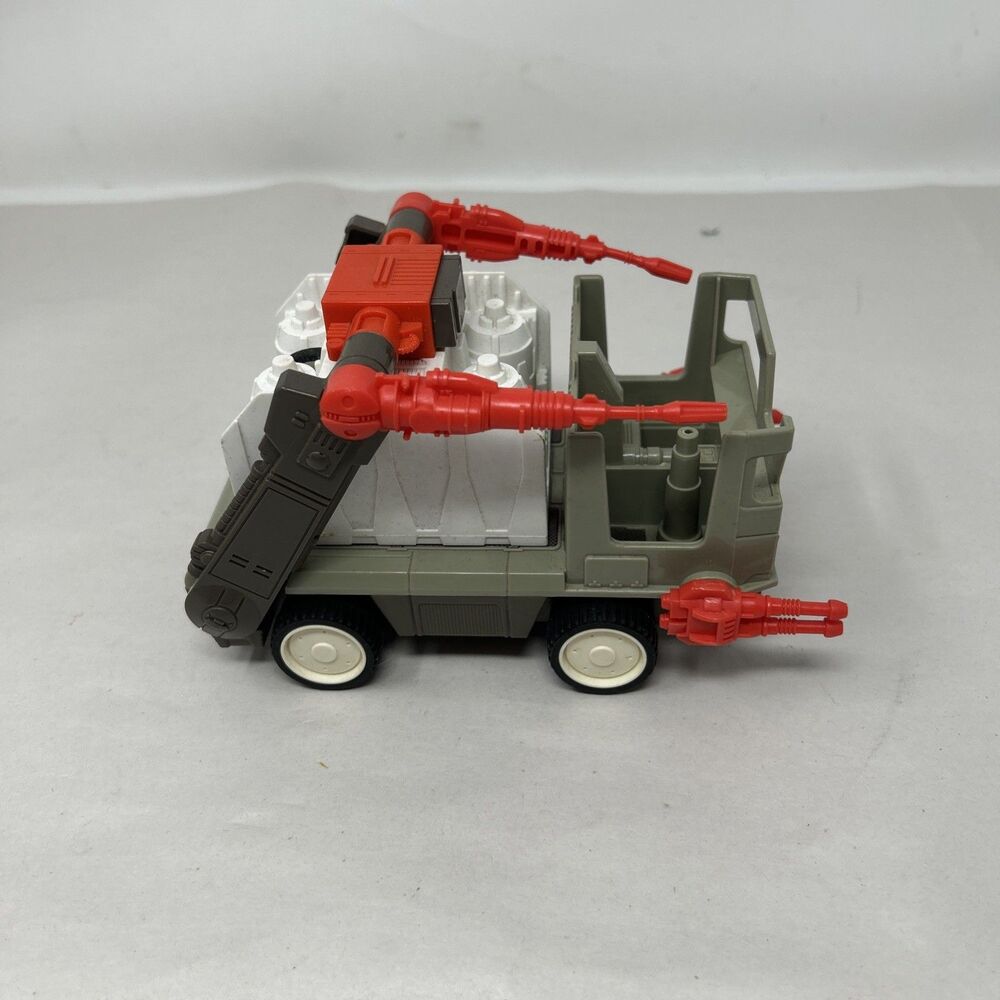 1986 Coleco Starcom HARV-7 cargo Truck & Fuel Pod NO Pilot Not Complete WORKS